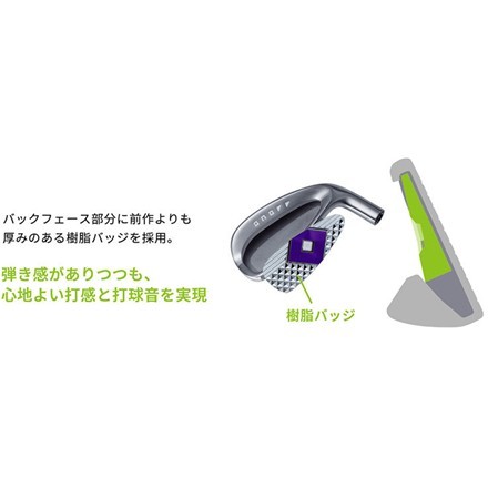 レディースオノフ LADY アイアンセット 4本組(7-P) SMOOTH KICK LP-425I カーボンシャフト L