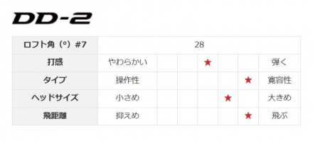 ヤマハ RMX DD-2 アイアンセット 5本組(6-P) TENSEI GR i50 カーボンシャフト R