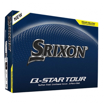 USモデルダンロップ スリクソン Q-STAR ツアー ゴルフボール Qスター １ダース/12球 ホワイト(WH）