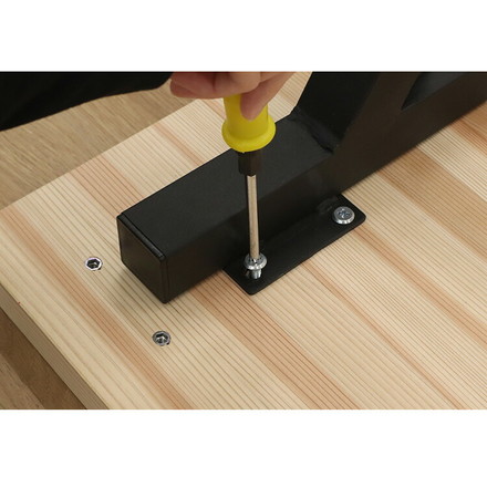 DIYテーブル 金属脚 Z型タイプ 幅63cm×高さ67cm 2本組 テーブルキッツ テーブル 天板 組立 組み合わせ自由 シンプル