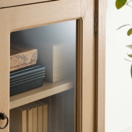 キャビネット 幅120cm 完成品 ローキャビネット 木製 棚 収納 チェスト リビングボード ナチュラル ミンディ