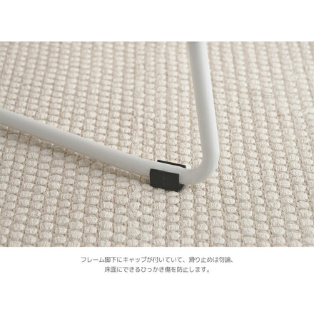 roomnhome ダイニングチェア ニュートラルチェア 【リコメン堂限定】背もたれ ミッドセンチュリー 高級インテリア 韓国 ベージュ