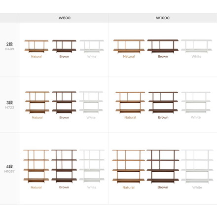 roomnhome バルトスクエアラック 幅100cm 2段 オープンラック 木製 見せる収納 収納 サイドテーブル ホワイト