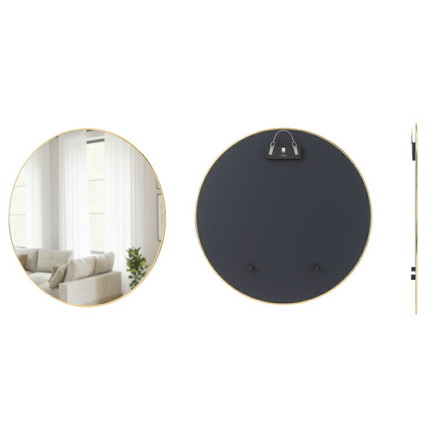 アンブラ 鏡 ベッドルーム フーバ ミラー 86×86cm ブラス ミラー インテリア 雑貨 玄関 寝室 デザイン