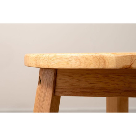 スツール 木製 天然木 北欧 円形 リビング ダイニング 丸形 リモートワーク 在宅ワーク 椅子 いす イス