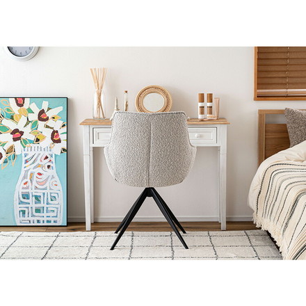 回転アームチェア PC-182 東谷 チェア 回転 ダイニングチェア パーソナルチェア デスクチェア イス 椅子