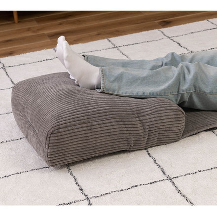 座椅子 クッションチェア コーデュロイ スマホソファ こたつソファ 座いす リクライニング フロアチェア クッション 背もたれ