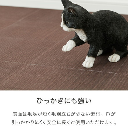 吸着マット 20枚入り 撥水加工 床暖房対応 丸洗いOK 抗菌防臭 カットOK 防音 薄型 ズレない グレー