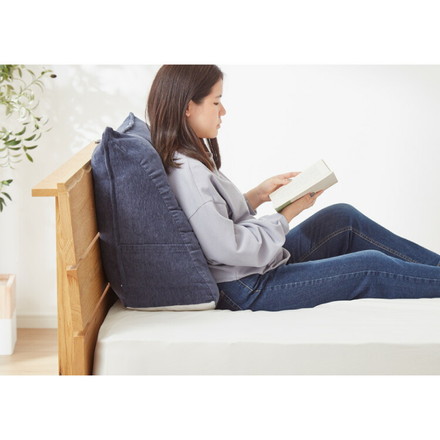 布団収納 クッション 65×50 2個セット グリーン