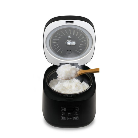 炊飯器 4合炊飯器 多機能調理炊飯器 RM-218TE 2色 ブラック ホワイト ROOMMATE ホワイト
