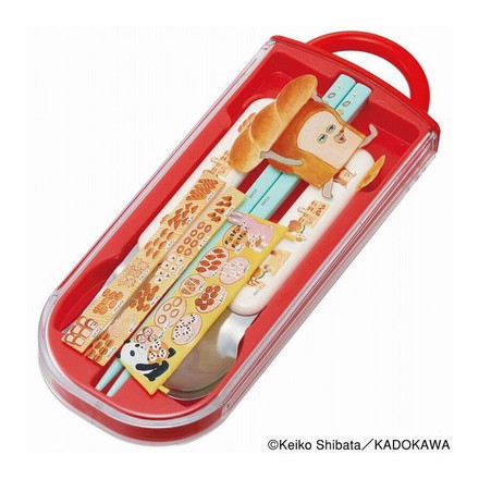 スケーター 銀イオン抗菌 子供用 トリオセット 箸 スプーン フォーク パンどろぼう TACC2AG キャラクター かわいい 可愛い Skater