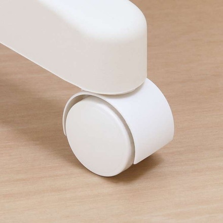 パイプシングルハンガー 3644-A0-WH 14201 ハンガーラック キャスター付き サイドフック 大容量 コンパクト コートハンガー オープンラック 衣類収納