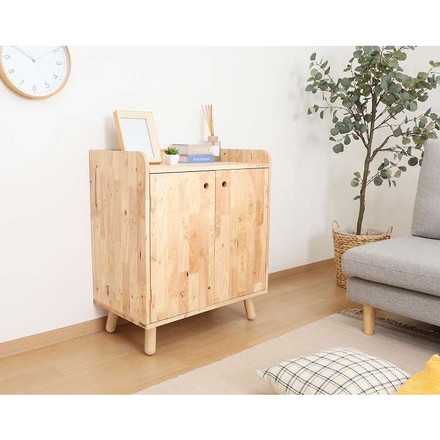 NS 壁面収納ユニット ボトムキャビネット 収納ラック 扉付き サイドボード コンパクト リビング