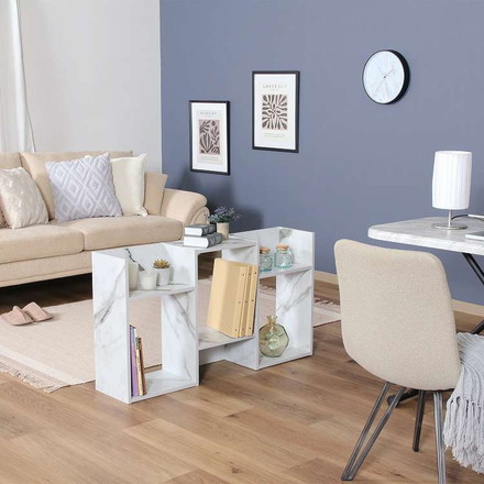 S型ディスプレイラック3段 大理石