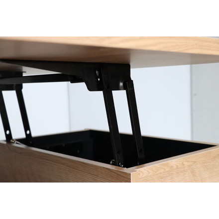 アニュイ リフトアップテーブル 幅90cm センターテーブル 日本製 完成品 リフトアップ式