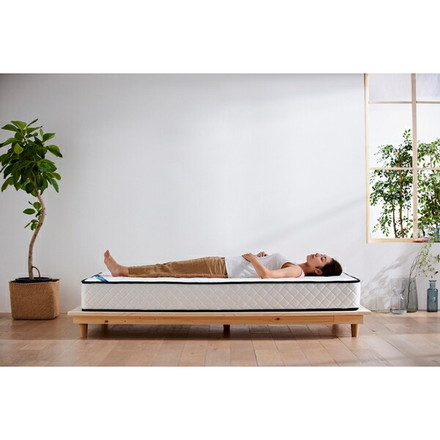 アイリスオーヤマ ポケットコイルマットレス セミダブル PMTS20N-SD IRIS