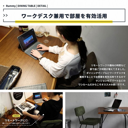 ダイニングテーブル 幅75 奥行75 高さ72 ウォールナット オーク テーブル 天然木