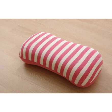 クッション 低反発 腰当 マイクロファイバー 無地 エルマー ブラウン 約40×20cm