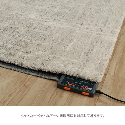 カーペット ウィルトンカーペット ホワイトインテリア ナチュラル アイボリー 約200×250cm