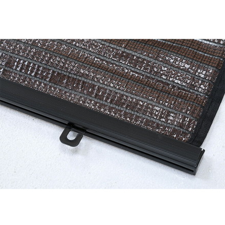 屋外用アルミすだれ ショート 90×135cm アルミ サンシェード 日よけ 目隠し 屋外 遮光 UVカット 断熱