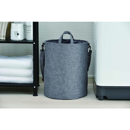 MLBR-01 たくさん入る肩かけできる マルチランドリーバッグ 丸型