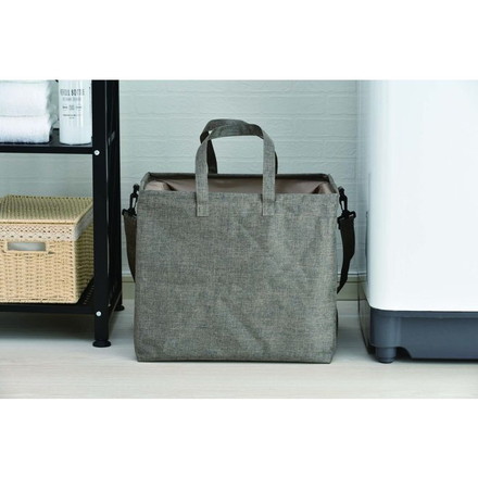 MLBS-02 たくさん入る肩かけできる マルチランドリーバッグ 角型