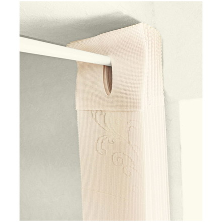 日本製 アコーディオンカーテン 巾150cm×丈200cm パタパタカーテン 間仕切り 目隠し 断熱 保温 長さ調整