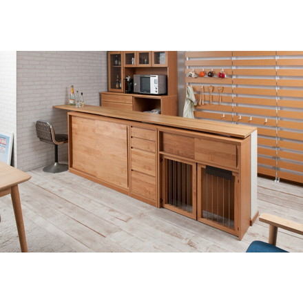 チェスト 幅40 4段 ナチュラル ハイチェスト モダン 北欧 引出し 引き出し スライドレール