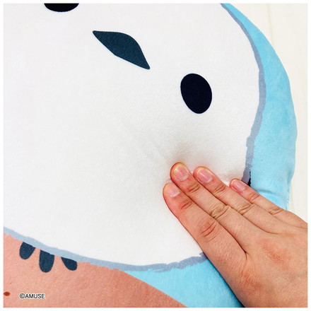 シマエナガ ダイカット抱き枕 ふくふくシマエナガ クッション もちもちダイカット枕 腰枕 ぬいぐるみ マスコット