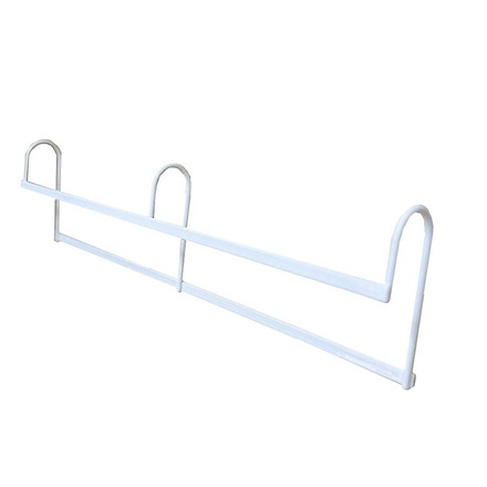 アップハンガー ハンガー 衣類収納 幅50cm 2本組 日本製 収納 収納力アップ 段違い クローゼット 大容量 省スペース スぺパ 小物 バッグ コート 整理 衣替え ホワイト