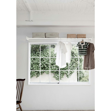 森田アルミ工業 室内用 多目的シェルフ Wally W540 ミルクホワイト×バーチ【0744-00044】