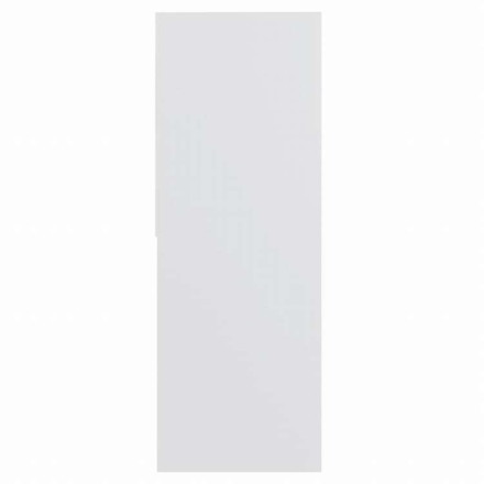 vidaXL ブックキャビネット ホワイト 67x24x161cm エンジニアリングウッド家具 棚