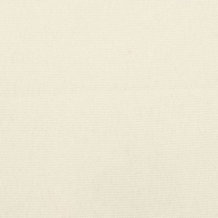 vidaXL パレットソファクッション 2点 クリーム ファブリックホーム&ガーデン デコレーション