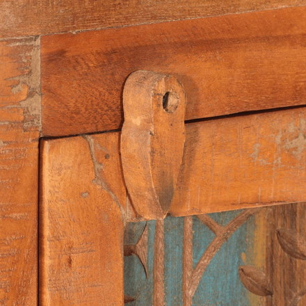 vidaXL バスルーム家具4点セット 再生無垢材 家具 家具セット バスルーム家具セット