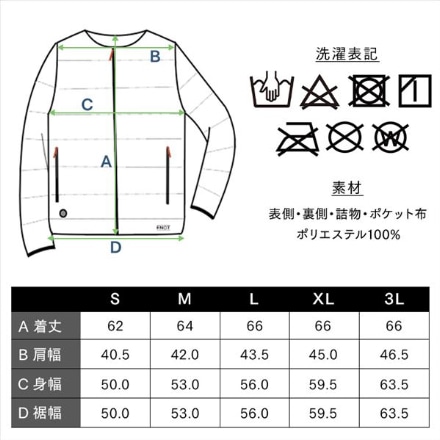 アイリスオーヤマ ヒートジャケットセットS ブラック