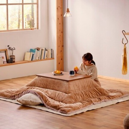 アイリスオーヤマ こたつ デザインタイプ IKT-RA0860-MBR ミドルブラウン