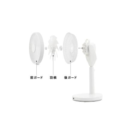 ツインバード EF-E995W DC扇風機 11枚羽根 EF-E995W [ホワイト]