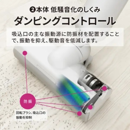 シャープ スティック掃除機 RACTIVE Air STATION EC-WR2-W ホワイト