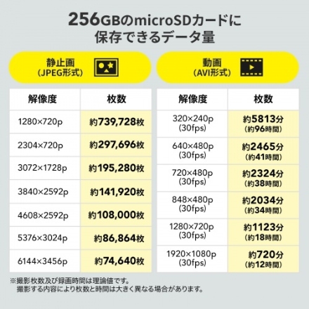 サンワサプライ 連続録画機能付きトレイルカメラ CMS-SC07BK ブラック