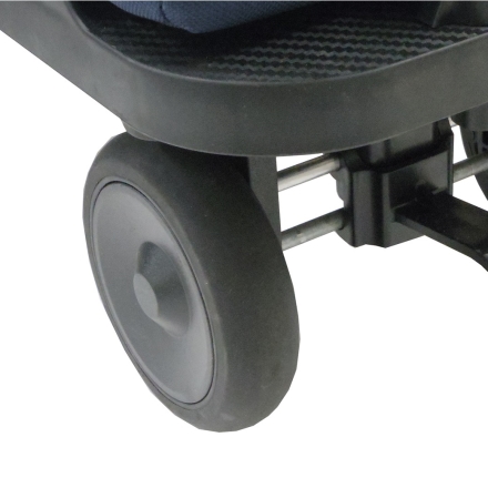 ウォーキング サイドカート 保冷バッグ付 シルバーカート お出かけカート おつかい サイドカー 4輪