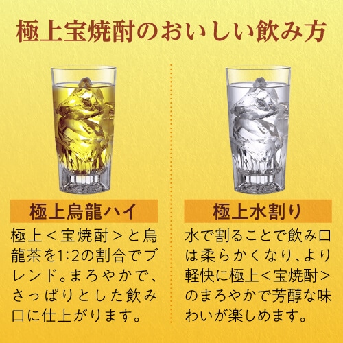 極上宝焼酎 25度 4Lペット 4000ml×4本 1ケース 焼酎甲類 KOB