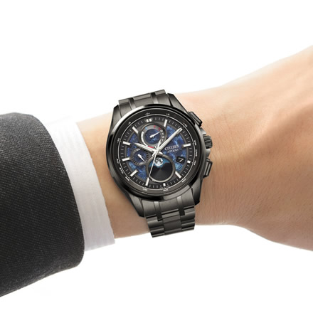 シチズン 腕時計 ATTESA （アテッサ） HAKUTO-R コラボ第4弾 H874 ムーンフェイズ BY1008-67L 男性用（メンズ）