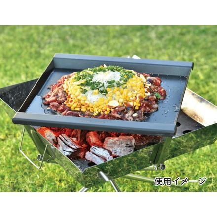 ユニフレーム ファイアグリル フッ素鉄板 収納ケース 3点セット 769744