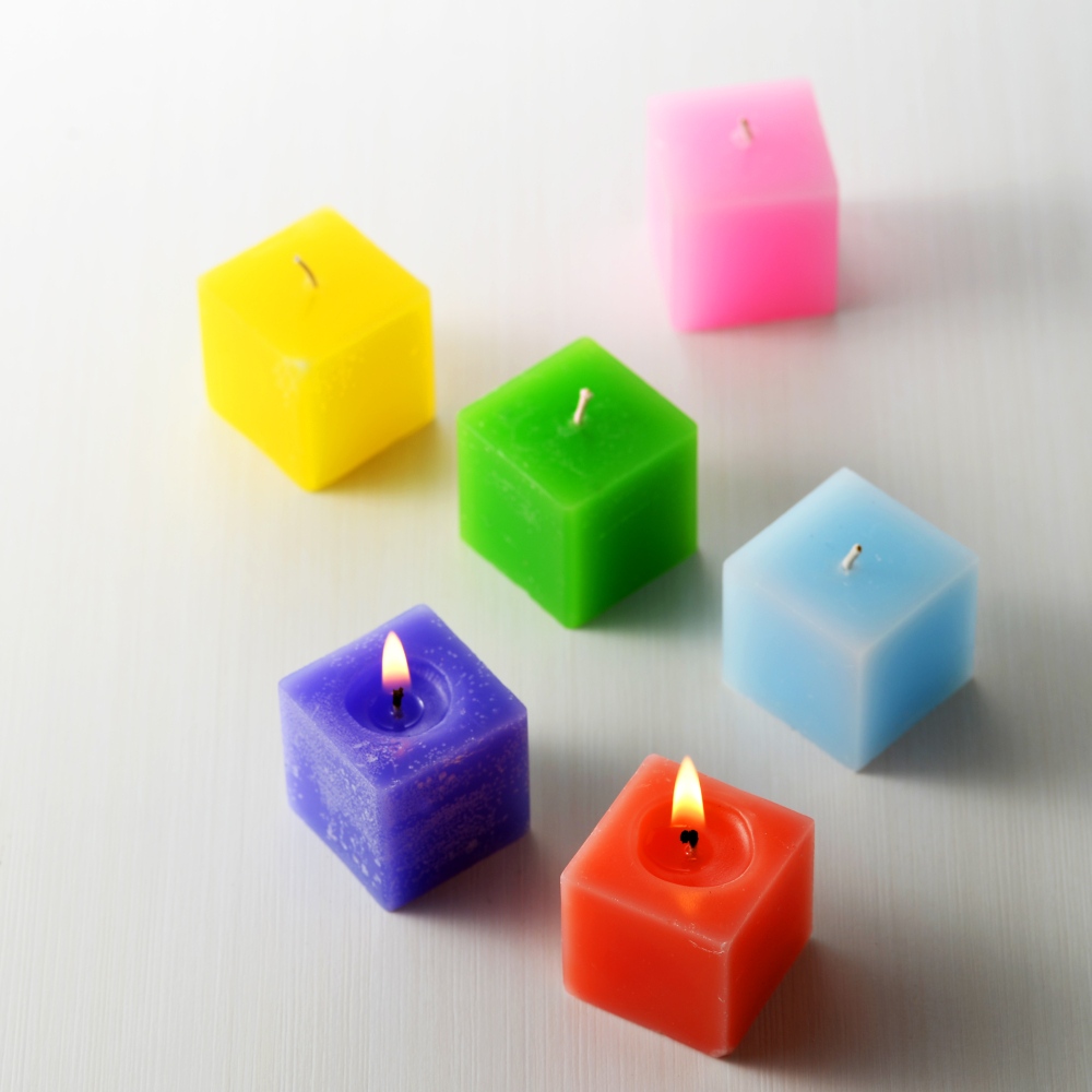 Candly キャンドリー キャンドル COLORS CUBE 6個入り ボックス入り 福袋 ランダム アソート品