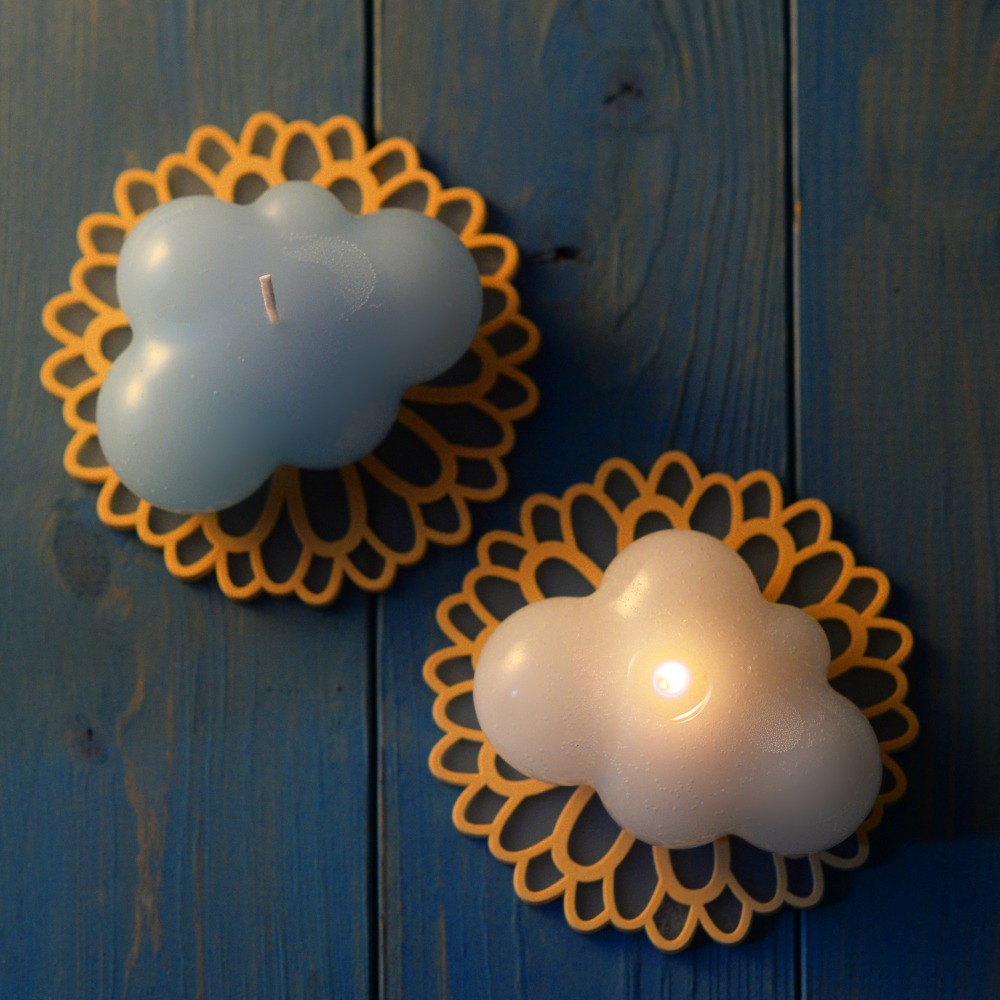 Candly キャンドリー アロマ キャンドル KUMO CANDLE サックス ラベンダーの香り