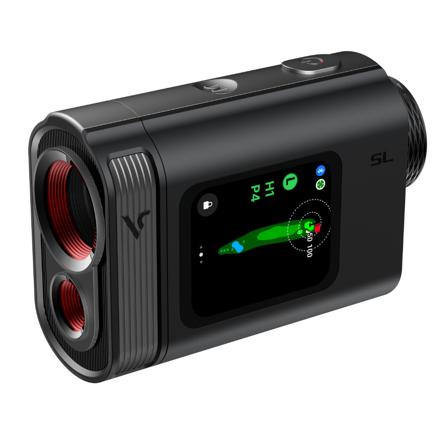 ボイスキャディ ゴルフ レーザー距離計 SL mini The Black (VOICE CADDIE SLミニ ブラック) 専用ポーチ付き & ゴルフボール セット