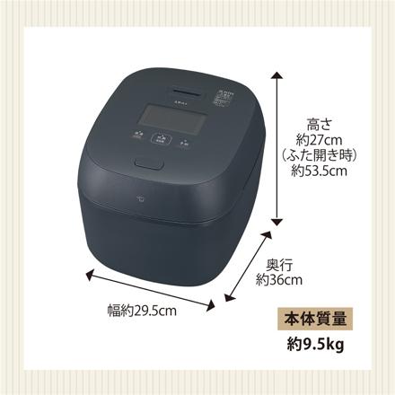 北海道米10kgセット 象印 炊飯器 1升炊き 圧力IH炊飯ジャー 炎舞炊き NX-AA18-WZ 白 ゆめぴりか