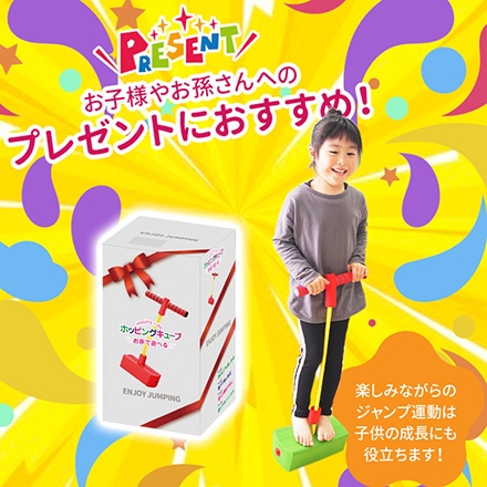 ホッピング おもちゃ 知育玩具 ジャンピングボール ホッピングキューブ 子供 誕生日 プレゼント 室内 女の子 男の子 ブルー