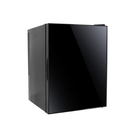 Hanx-Home ペルチェ式1ドア冷蔵庫40Lガラスドア ブラック HH-RP2140GB