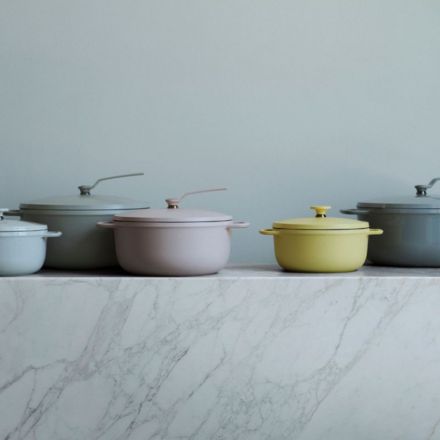 Vermicular バーミキュラ オーブンポット2 22cm セルフスタンディングリッド オイスターグレー OP2R22S-GY